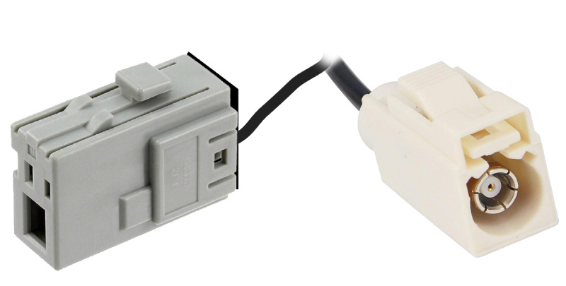 Adapterkabel For Original Kabel Ved Antenne  Fakra Hun Hvidt Til Gt13ss Stik