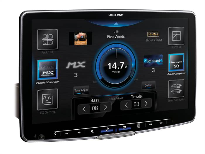 Alpine Halo11 Ilxf115d Appel Carplay  Android