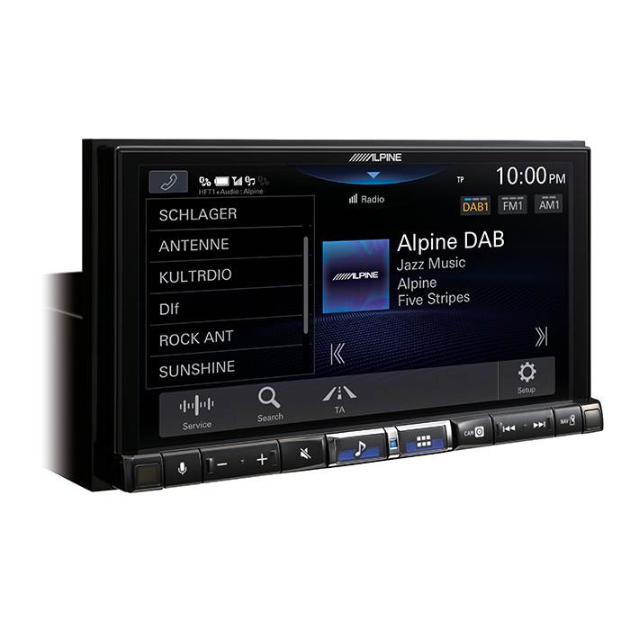 Alpine Ilx-705d Trådløs Appel Carplay  -din   Quot
