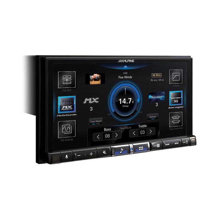 Alpine Ilx-705dm Trådløs Appel Carplay  -din   Quot