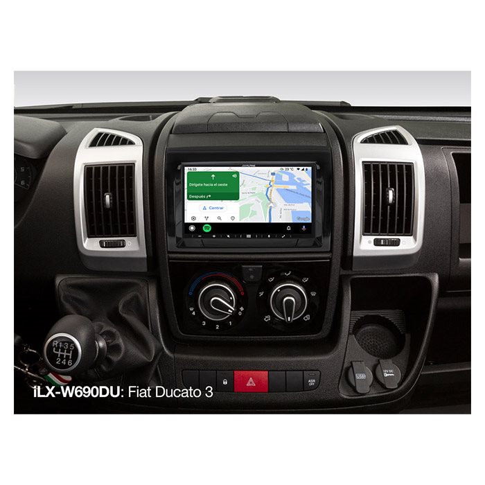 Alpine Ilx-w690du Bundle Til Fiat Ducato Citroen Jumper Peugeot Boxer