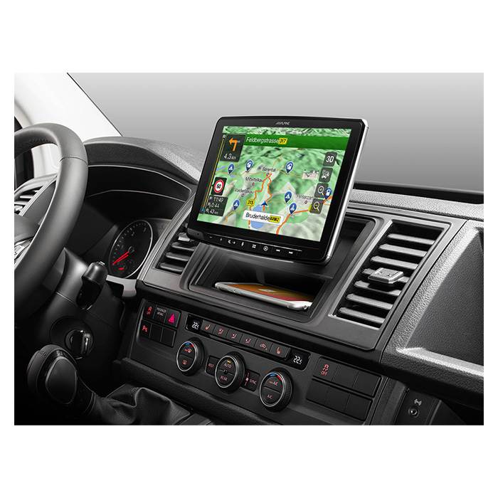 Alpine Ine-f904du Halo9 Navigation Bundle Til Vw T6