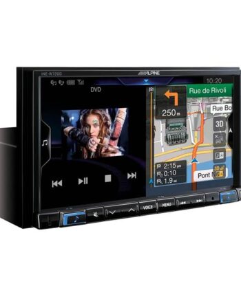 Alpine Ine-w720d 2din Multimedie Station Med Navigation
