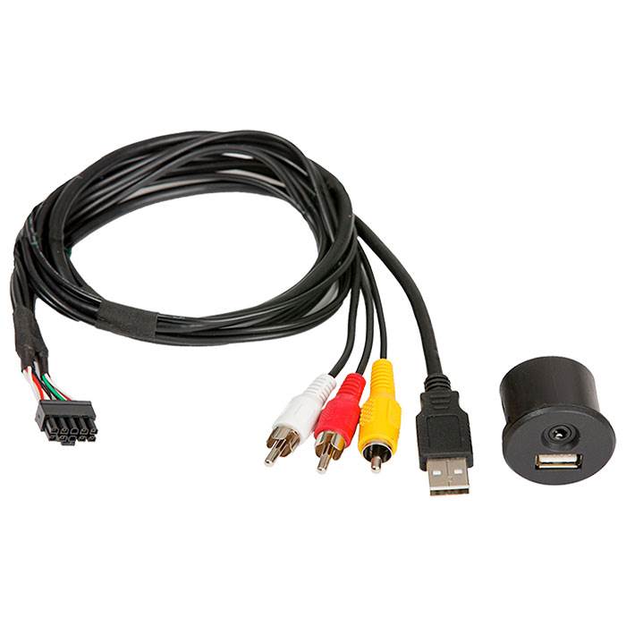 Alpine Kcu1a Usb Aux Stik Med Kabel