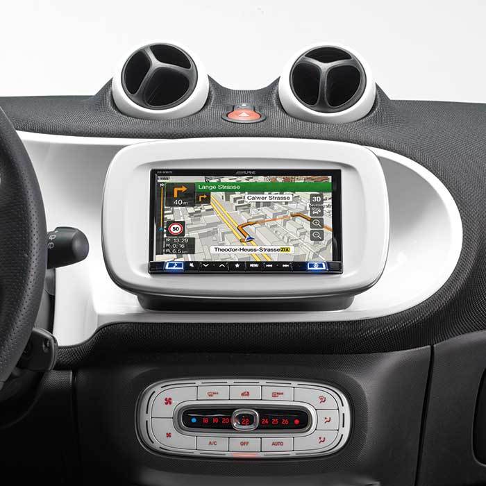 Alpine Kitw997smtw Monterings Kit    Smart 453 Til Inew997d Hvid