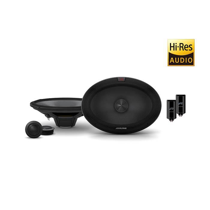 Alpine Rs69c2 Højtalersæt 6x9 Quot  Coaxial  -serie