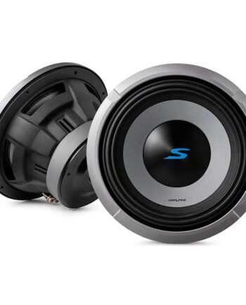 Alpine S2-w10d4 10 Quot  Subwoofer Dobbelt   Ohm