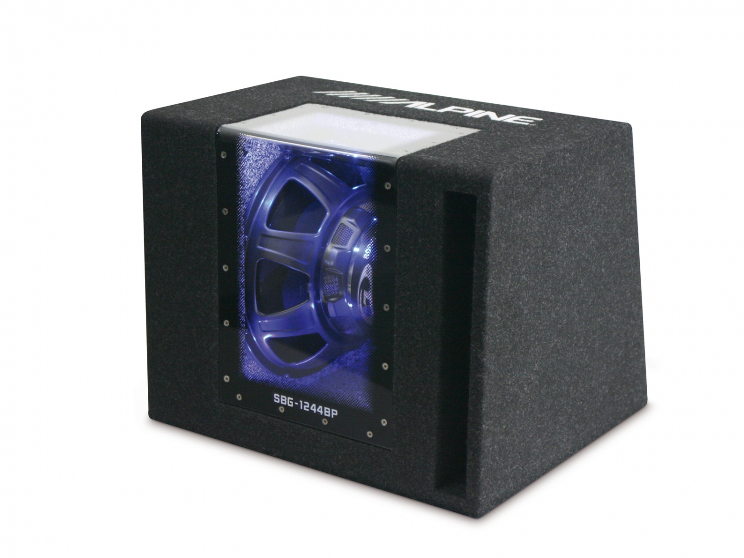 Alpine Sbg1244bp 12 Quot  Subwoofer Båndpasskasse