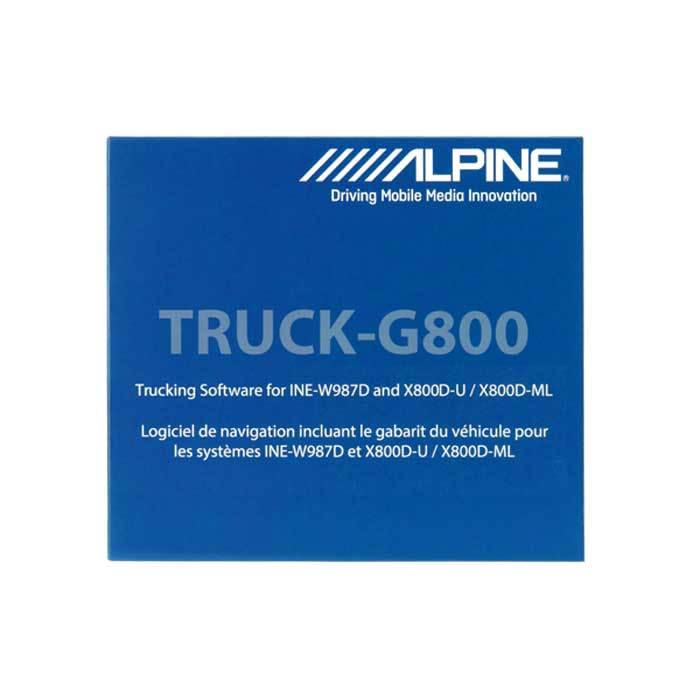 Alpine Truck-g800 Truck Kort Til Inew987d X800