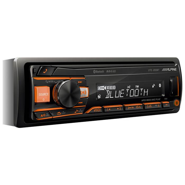 Alpine Ute200bt Turner Ipod Bluetooth   Line Out
