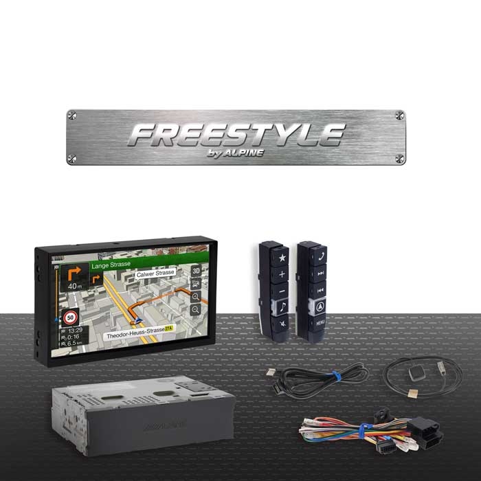 Alpine X701df Freestyle   Quot  Navigation