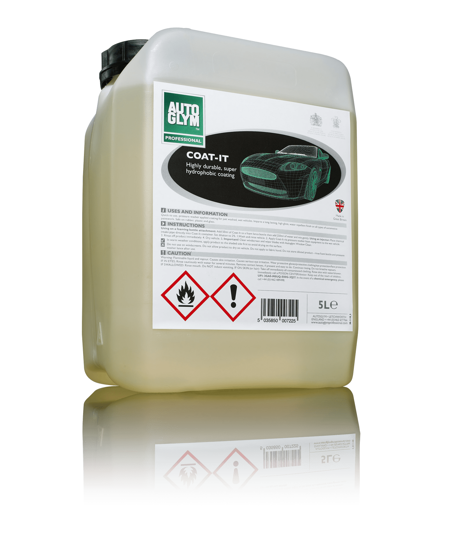 Autoglym Coat-it   Ltr  Til Skumlanse