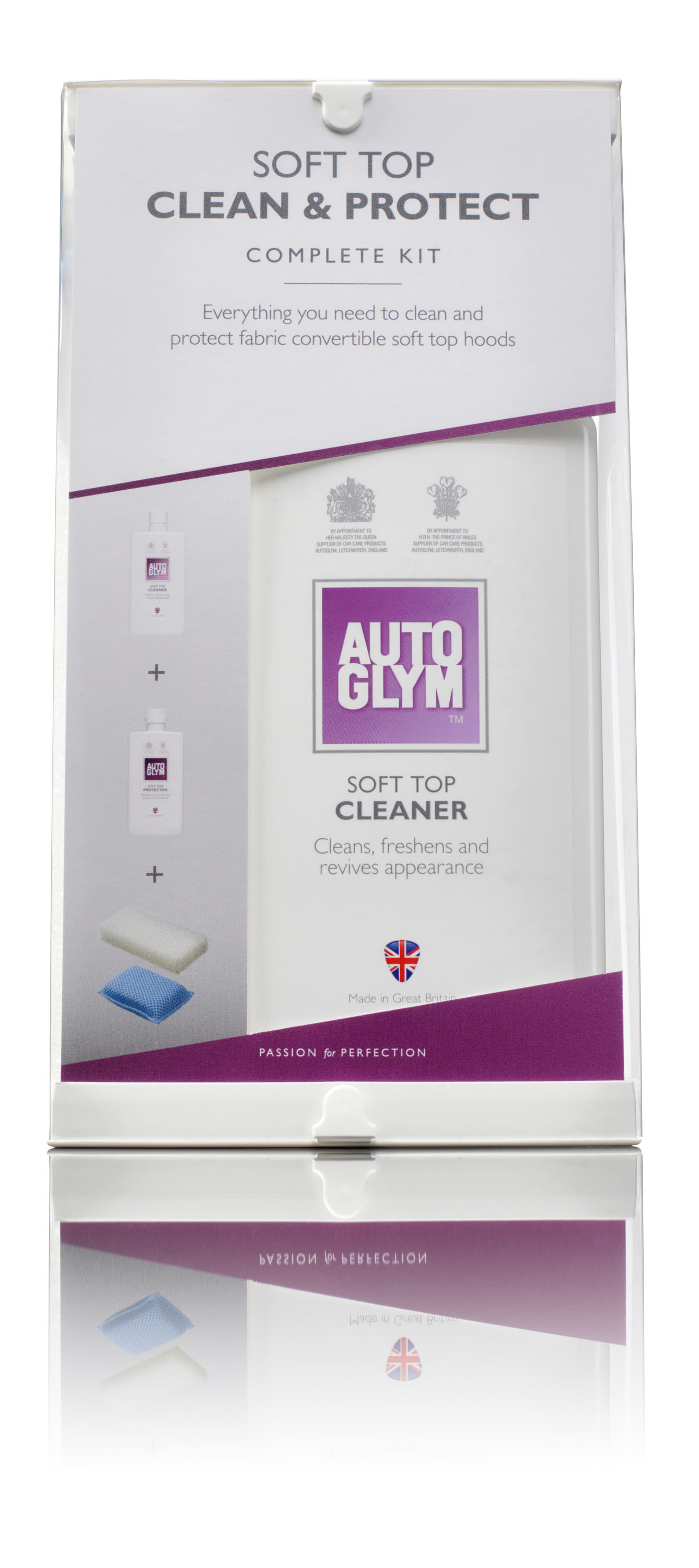 Autoglym Kaleche-rens   Imprægnering Cabriolet Fabric Hood Cleaning Kit Sæt