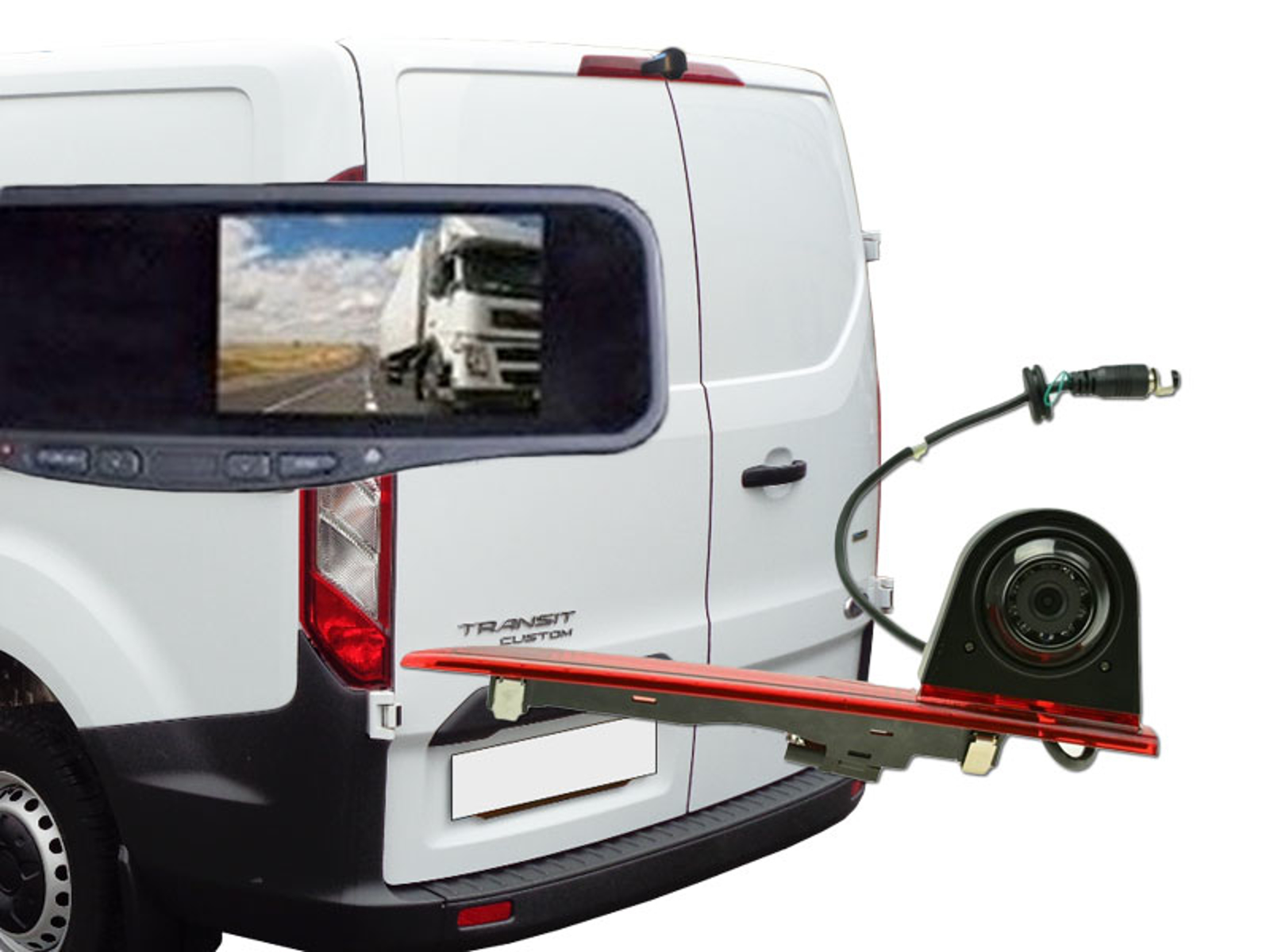 Bakkamera  Quot Kasse-kit Quot  Ford Transit Custom