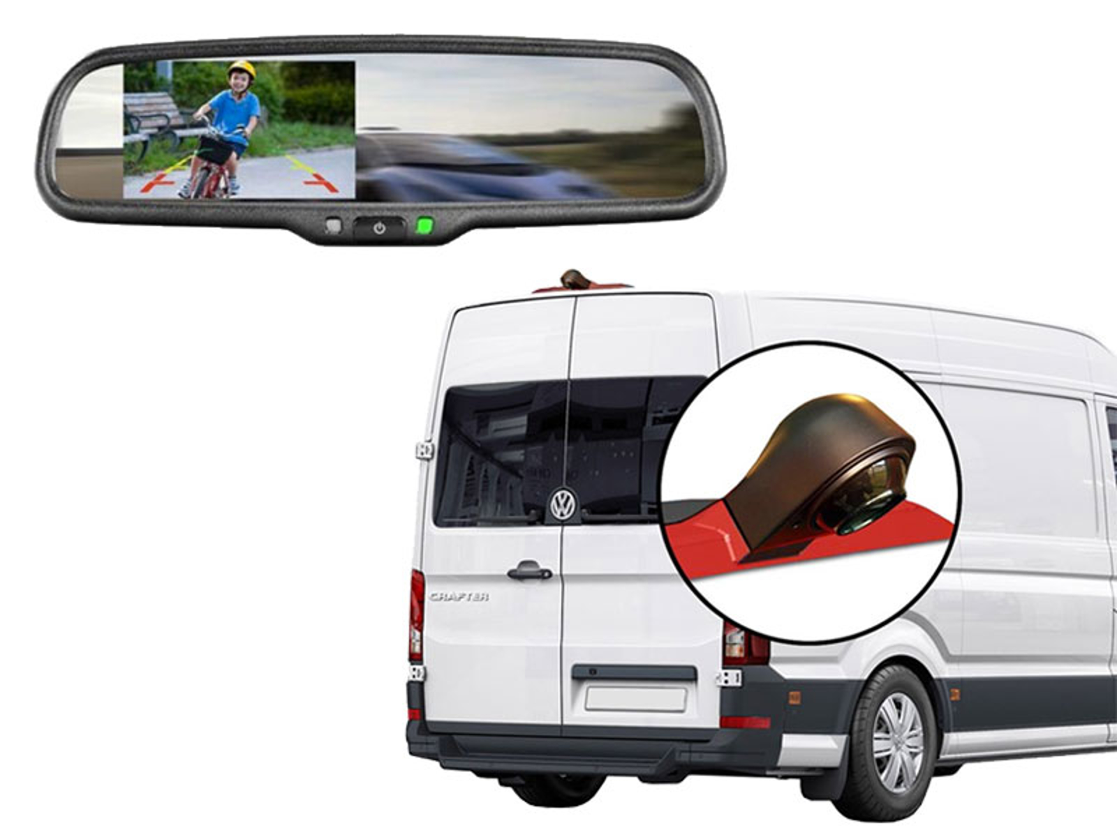 Bakkamera  Quot Kasse-kit Quot  Vw Crafter 2017-