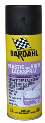 Bardahl Plastik Og Vinyl Maling Sort 400 Ml