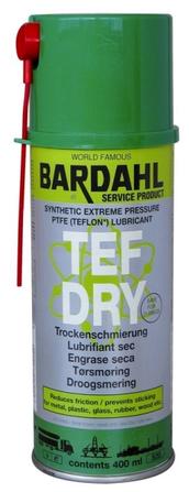 Bardahl Tf Dry 400 Ml   Tørspray Forstærket Med Teflon