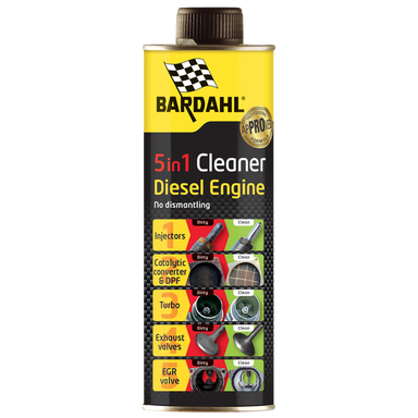 Bardahl  - -  Cleaner Diesel Engine 500 Ml   Til Tanken