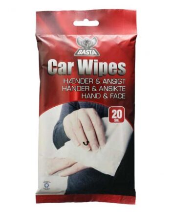 Basta Car Wipes Servietter Til Hænder Og Ansigt 20 Stk