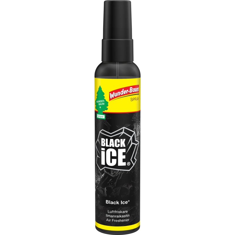 Black Ice Duft  Luftfrisker   Spray Flaske 103ml Fra Wunderbaum
