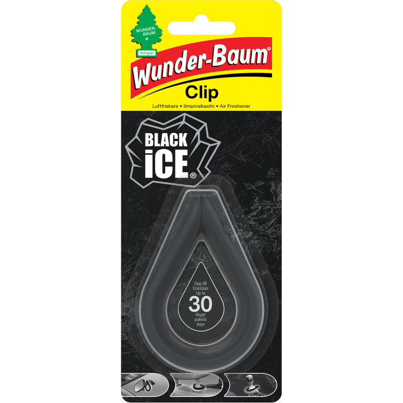 Black Ice Dufte Clip Fra Wunder-baum