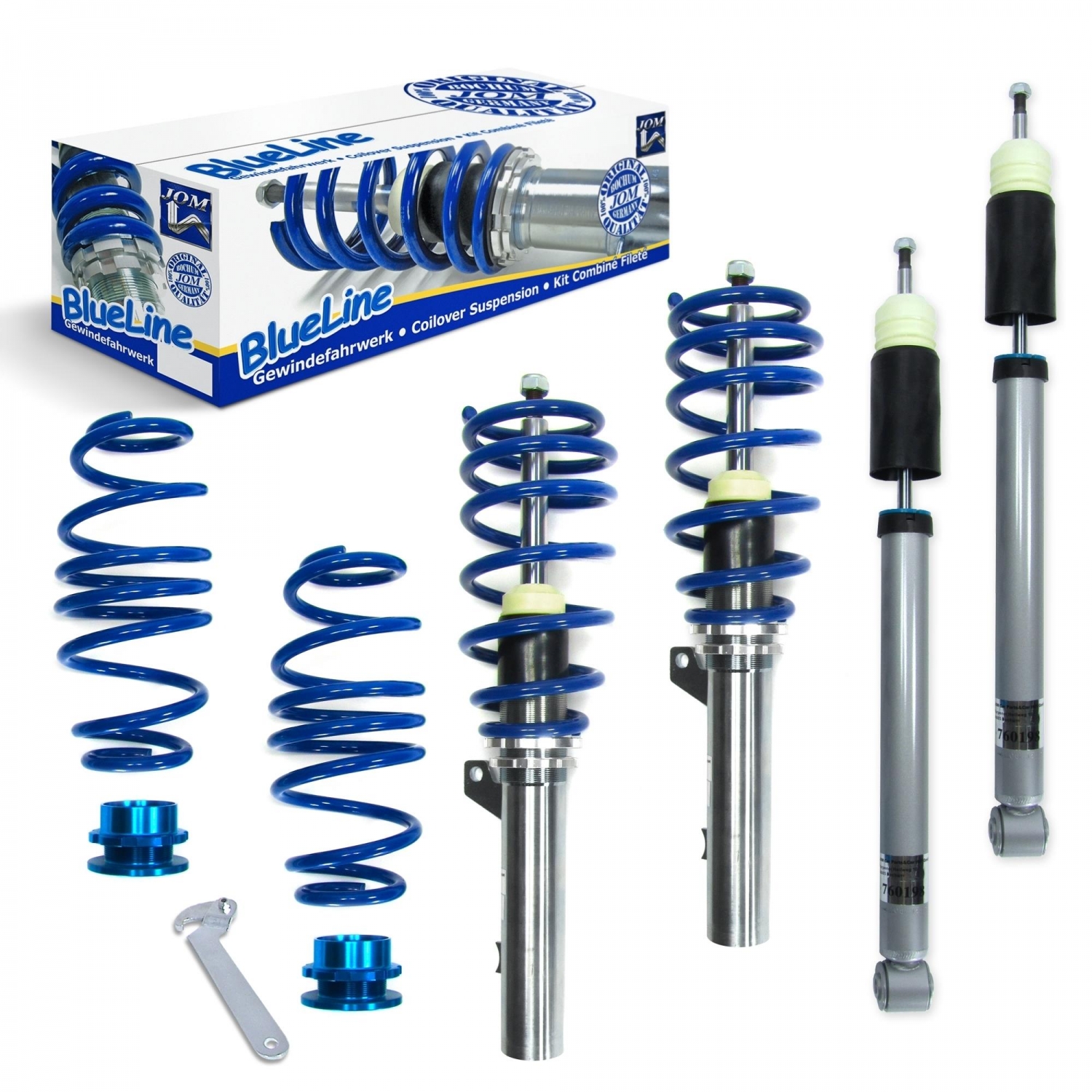 Blue Line Gevindundervogn Til Skoda Octavia 5e årgang 2012- Fast Bagbro