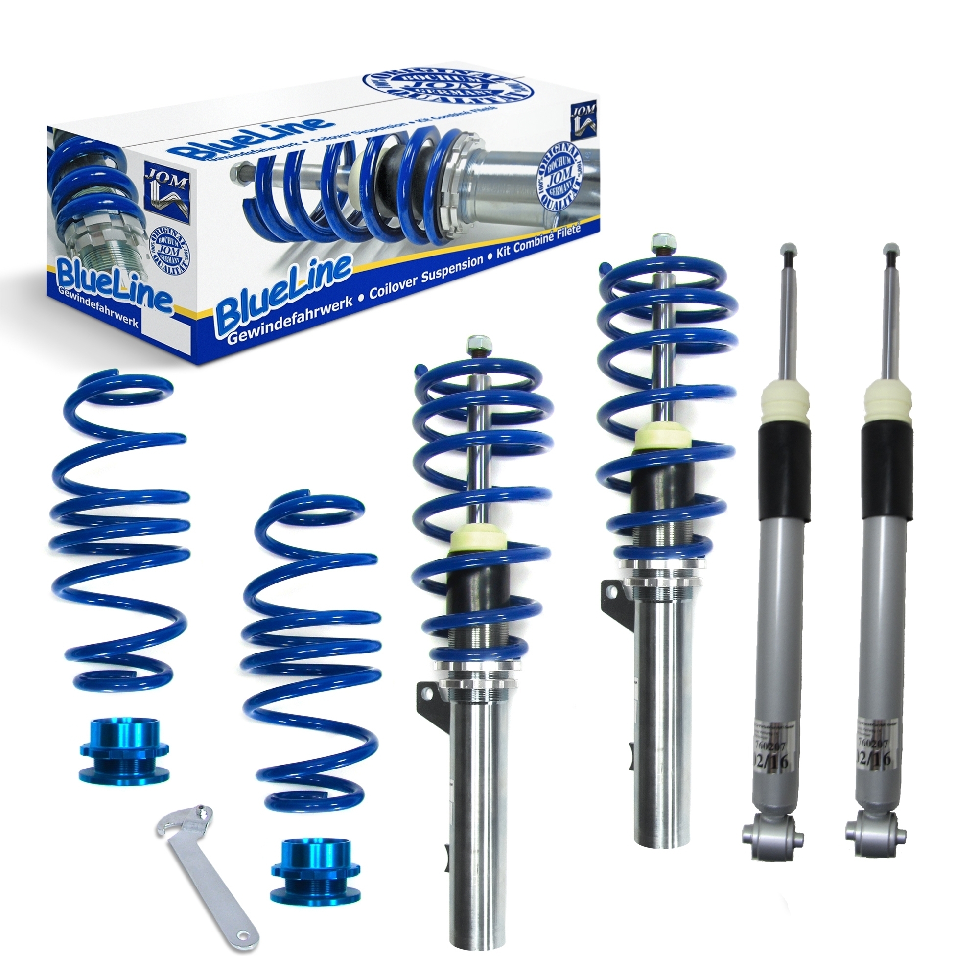 Blue Line Gevindundervogn Til Vw Golf   Limousine Sportsvan  Au Auv  Multi-link