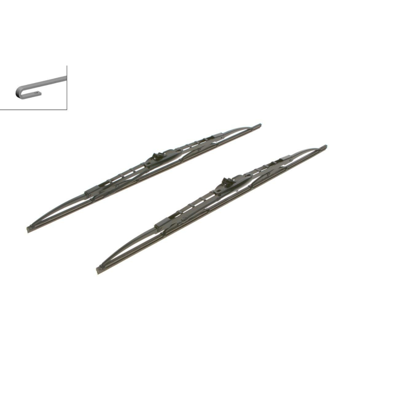 408 Bosch Twin Viskerblade   Vinduesvisker Sæt 530 530mm