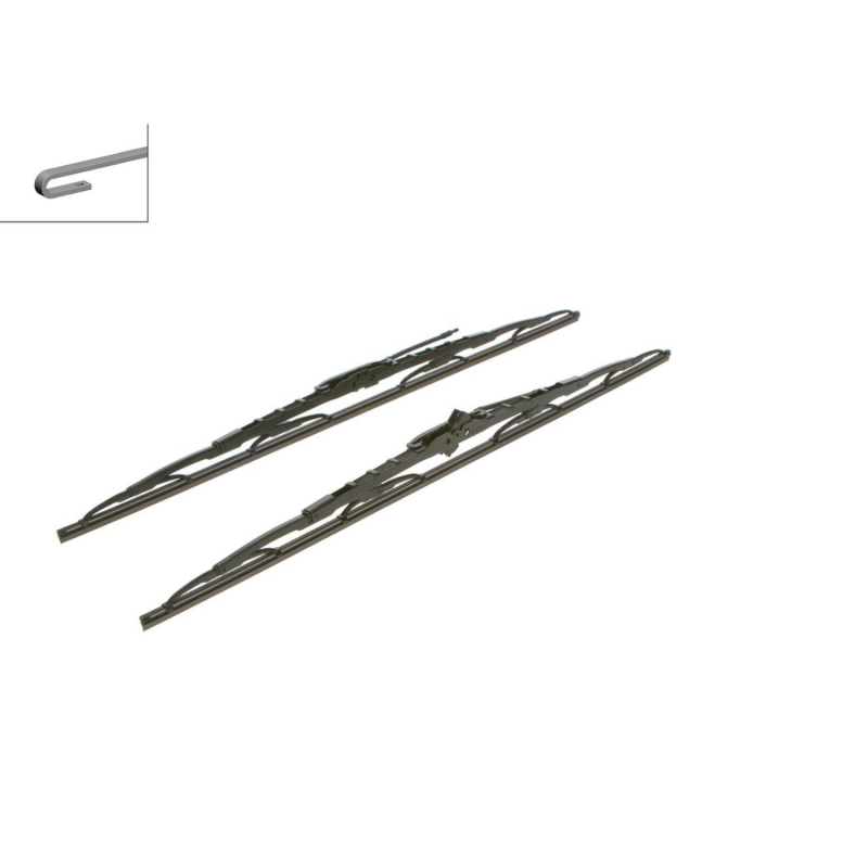 609 Bosch Twin Viskerblade   Vinduesvisker Sæt 600 600mm