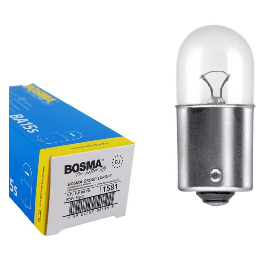 Bosma Pære R5w 12v-5w   Stk
