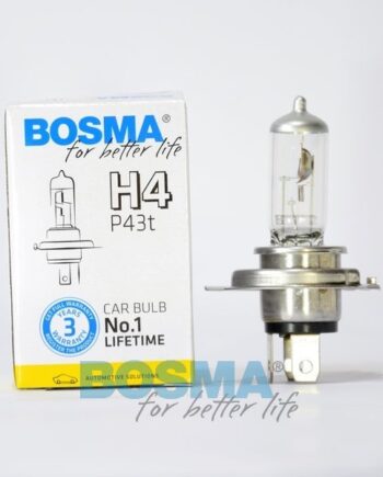Bosma Pære 12v 60 55w H4 P43t No    Lifetime   Stk