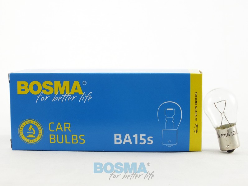 Bosma Pære 12v 21w P21w Ba15s   Stk