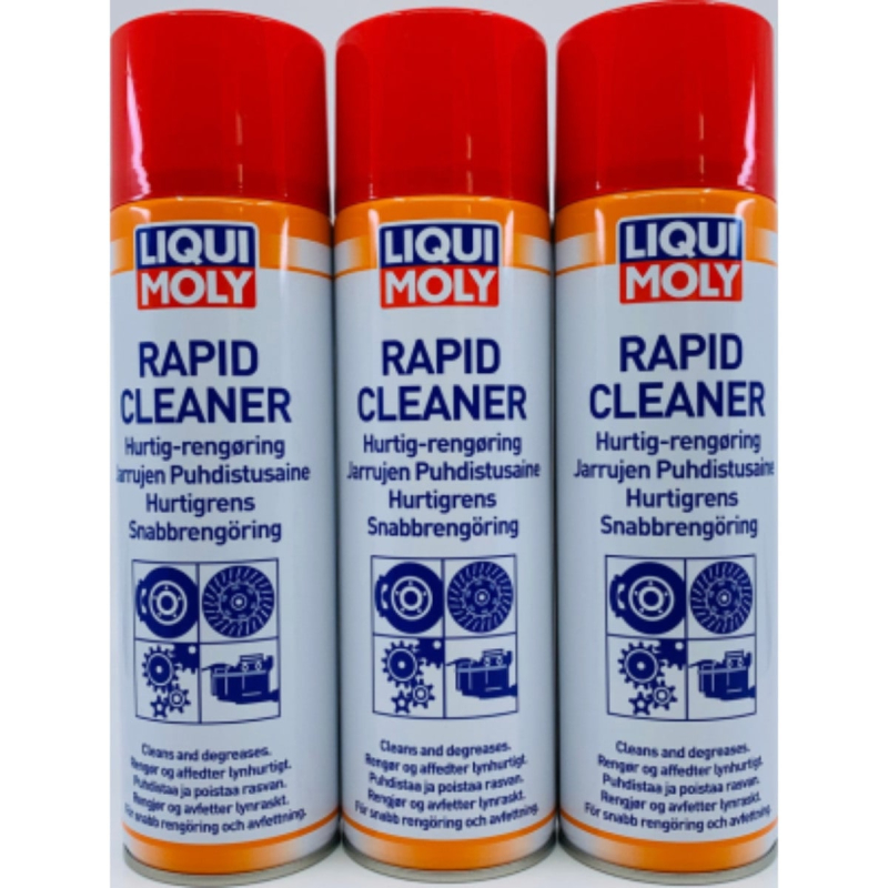 Bremserens Tilbud  3x Spraydåser   500ml  Fra Tyske Liqui Moly