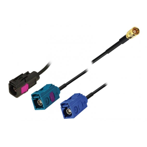 Calearo Dab Gps Kabel Fakra Til Smb Hunstik