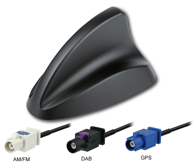 Calearo Shark Antenne Fm Am Dab Dab Gps
