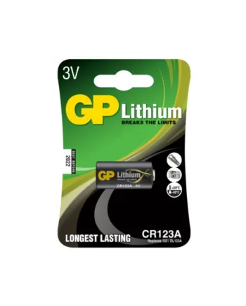 Cr123a Lithium Pro Batteri Fra Gp