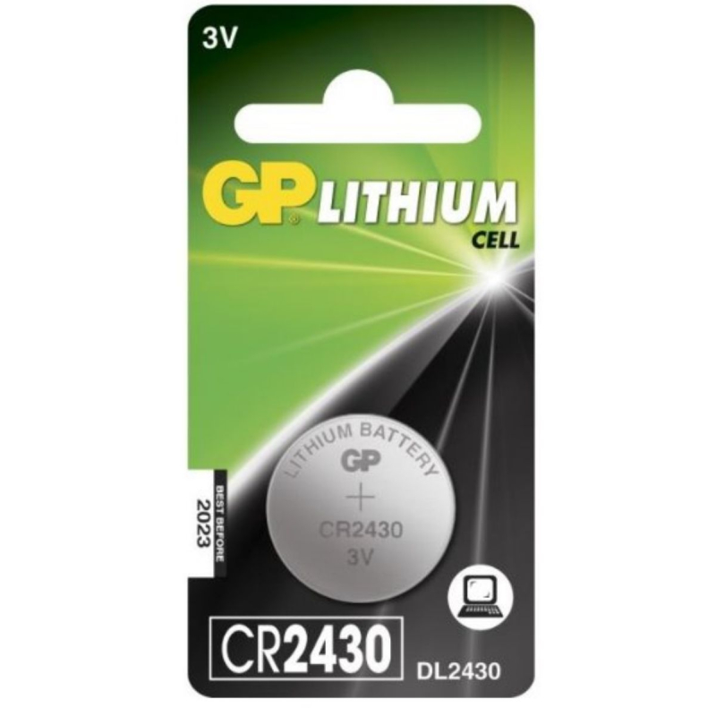 Cr2430 Knapcelle Batteri Fra Gp