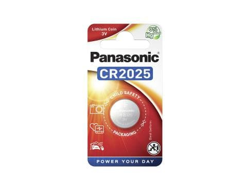 Cr2025 Knapcelle Batteri Fra Panasonic