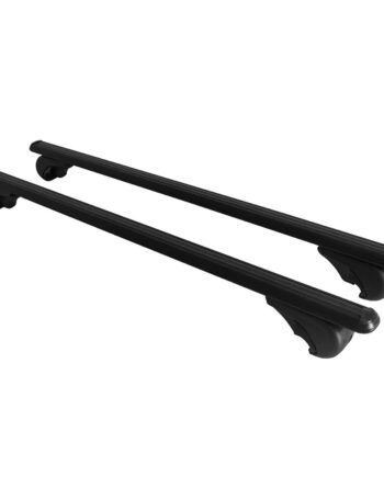 Crossbar   Pcs  For Rails Tuv 75kg Aluminium Black Long