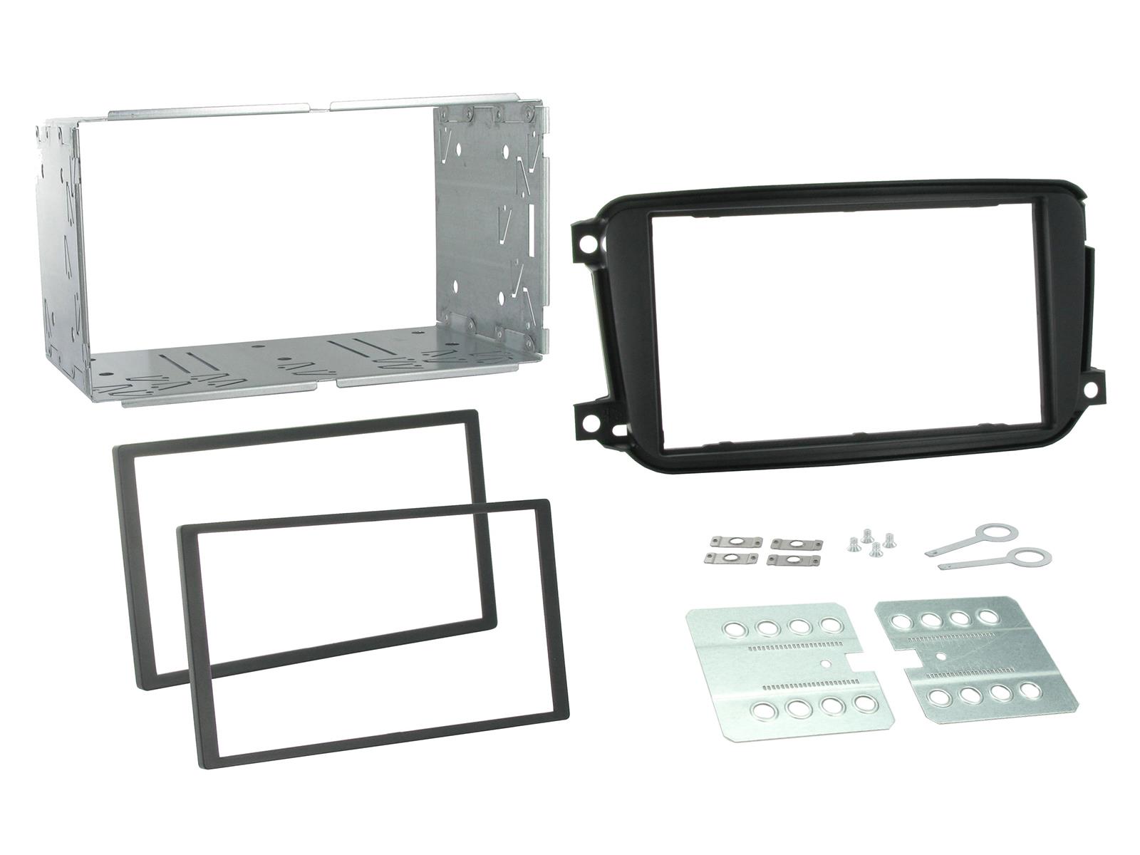 Din Radioramme Sort    Smart Fortwo 2010-2014