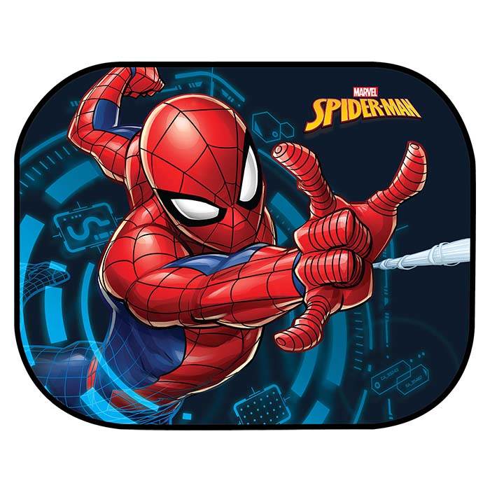 Disney Mørklægnings Solbeskytter Spiderman   Stk  44x35 Cm