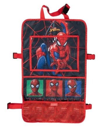 Disney Sædebeskytter Med Opbevaringslommer Spiderman