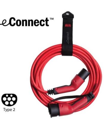 Econnect Ladekabel Mode3 T2  5m   -faset 20a