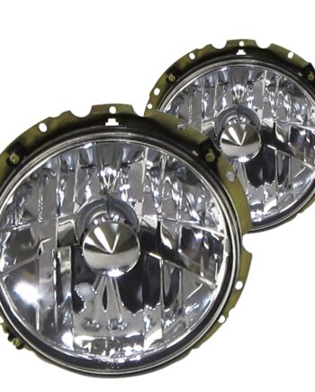 Forlygter Klar Glas Krom Til Vw Golf