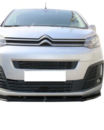Front Bumper Splitter  Black  Abs Expert   Jumpy   Proace16   Vivaro19   Scudo22