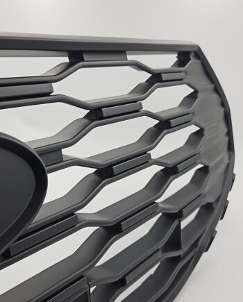 Front Grill Abs Black Mat Custom 2024