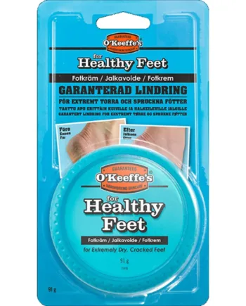 Healthy Feet  Fodcreme   91g   Krukke Fra   Keeffe