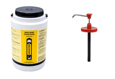 Innotec Håndrens   Safehand Clean Plus   Ltr  Inkl  Dispenser
