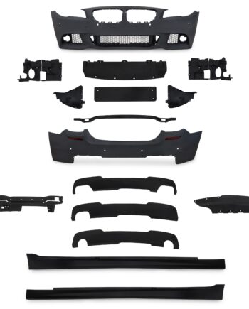 Jom Body Kit Inkl  Sideskørter Og Pdc-huller Til Bmw   Serie F10 Sedan  årgang 2010-2013