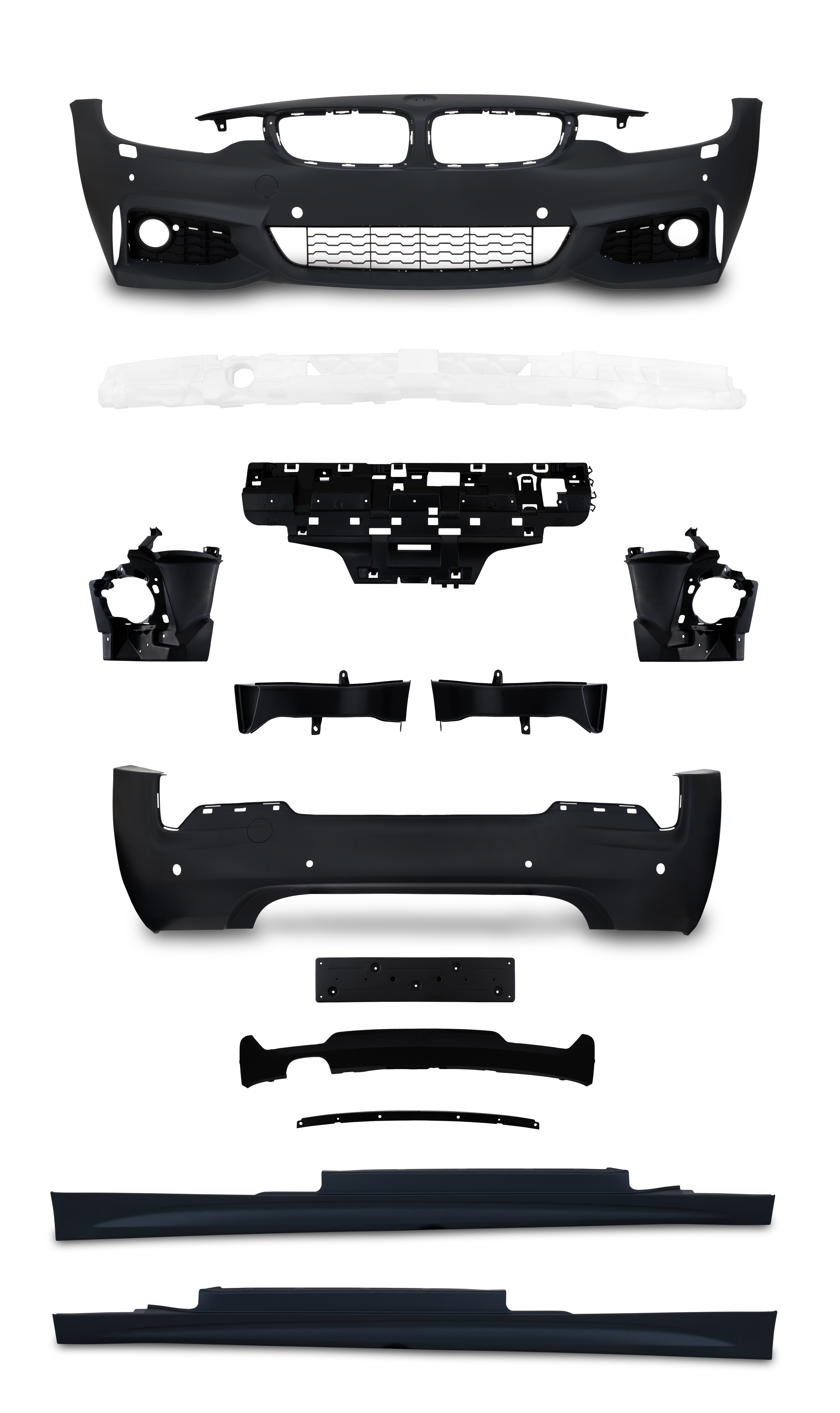 Jom Body Kit Sports Design Til Bmw   Serie F32 Med Pdc Huller Og Hcs  årgang 10 2013-